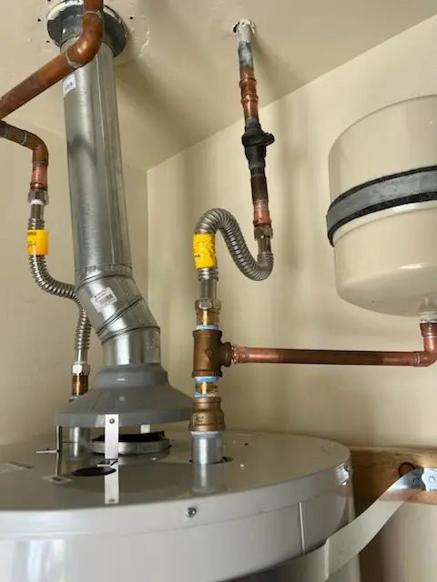 Water heater installation and plumbing repair in Newark